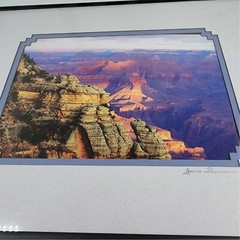 JAMES THOMSON SIGNED PRINT PHOTOGRAPH SUNRISE GRAND CANYON KOKOPELLI INDIAN