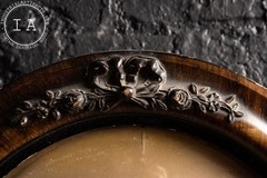 Vintage Oval Convex Glass World War One Portrait