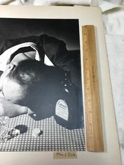 One Too Many Vintage Black and White Photo Art Print 10-1/2”x13”by Mrs J,H,Dale
