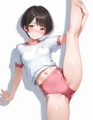 No nudity/ AI Girl /aiart/ Gym Uniform BURUMA girls (500images digital download)
