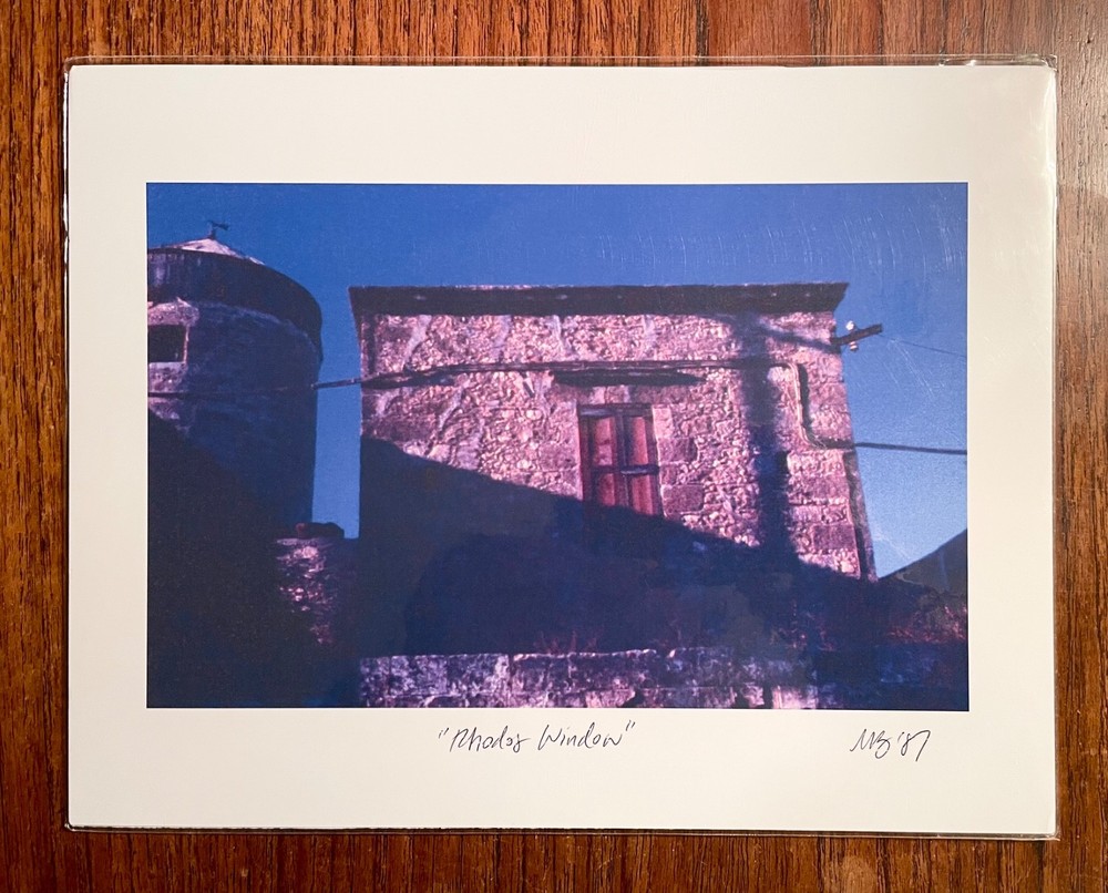 Original photographic print «Rhodos Window» by Michael Blumenstock