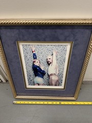 Framed Fashion Photography Print – Bold Retro Camp Portrait Wall Art