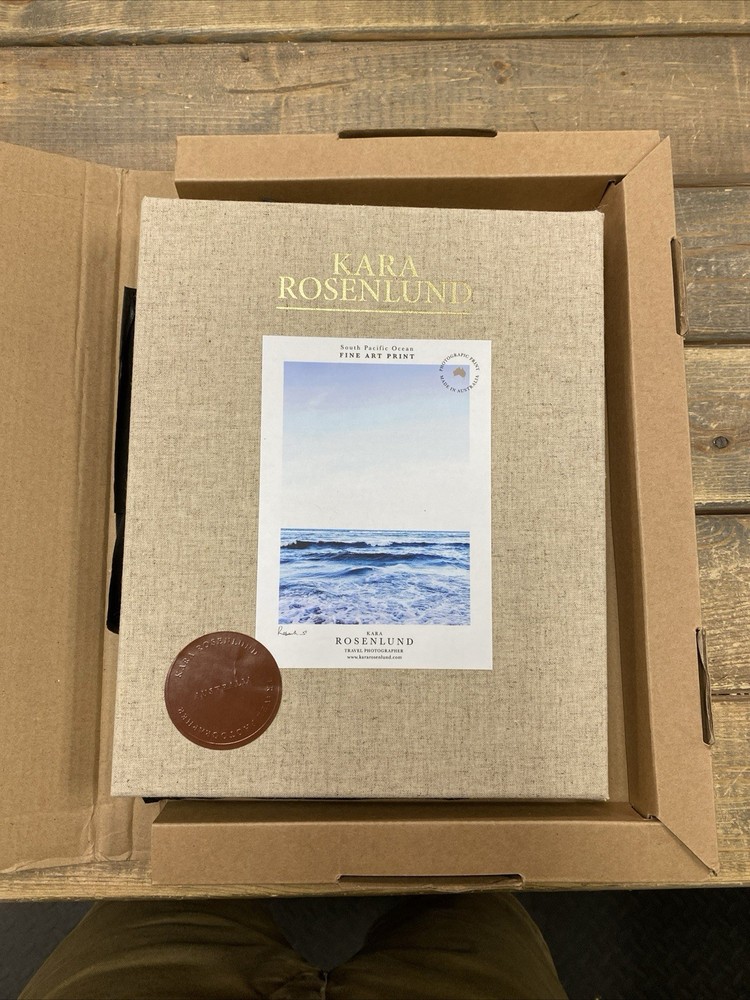 Kara Resenlund South Pacific Ocean Limited 1000 Fine Art Print Australia