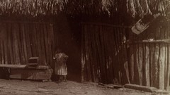 Larger size C. B. WAITE photo, Homes of coffee growers, Mexico, rare, , Vintage