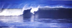 Surfing San Diego Surfer Panorama 11×28 inches Poster #25