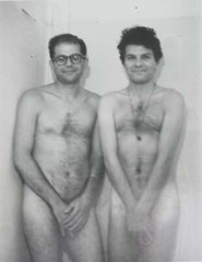 GINSBERG, Allen. & Corso, Gregory.: A Modest Portrait, 1961 Nude portrait