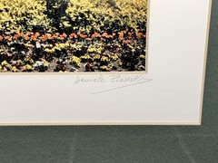 Daniele Piasecki Signed ‘Gold Burst’ Framed Landscape Photograph 16×12