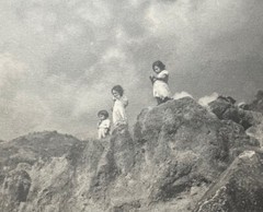 RARE Original Eleanor Parke Custis ‘Children of the Highland’ Bromide Photograph