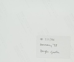 Douglas Gordon, C print, signed and numbered.