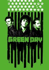 Green Day Lot of 2 Different 4×6 Re-Print #0000