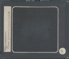 Masevaux, France, Photo Glass Plaque, Black & White, Positive 8.5X10 CM