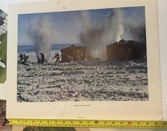 Lot 12 Vtg 1976 US Gov Military USMC Vietnam War WW1 WW2 Lithograph Poster Print
