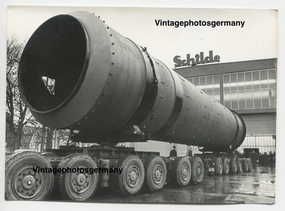 G1910 Photo 1950s Truck Kaelble Heavy Transport Heavy Duty Federal Railroad Railway
