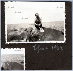 Rügen 1933-Port-1930s-Photo 10x9cm
