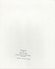 Michael Combs Black and White Photograph 4 1/2 x 6 1/2″ Monday Morning Drag 1987