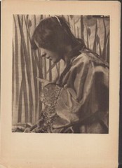 Original 1905 F. BENEDICT HERZOG » ANGELA» CAMERA WORK Photogravure