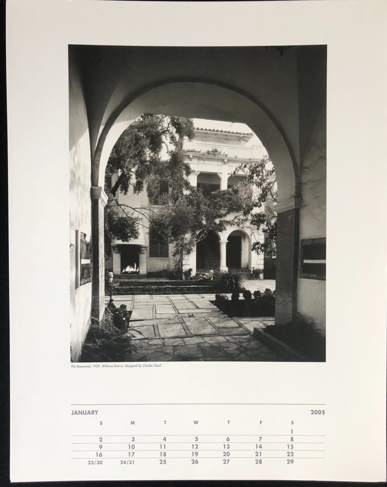 JULIUS SHULMAN Photograph 11×14 Lithograph The Rosewood Mid Century Modern