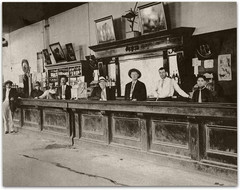 LSA Saloon – Bartenders at Your Service Photo – 11X14 Unframed Print – Great Vin