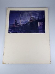 Photo Tanker 1963 Chicago International Exhibition of Photography Art Nautical