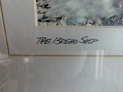 Martin Roberts Framed Signed Photo «The Bread Store»