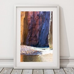 The Narrows Photography Zion National Park Zion Canyon Wall Art Printed Photo