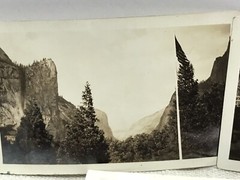 VTG Yosemite photo lot original snapshots lot of 9 retro travels Nature v2828
