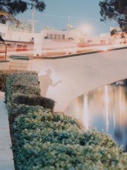 Robert Sheer Spirit Gondoliers At The Venice Canals CA Single Exposure Photo #’d