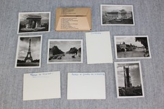 PARIS VINTAGE PHOTOGRAPHS Souvenir Photo Booklet Travel Postcard 1950s Mixed Lot