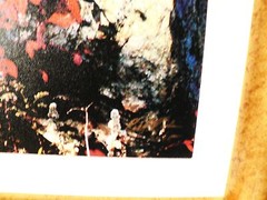 «AUTUMN WATER REFLECTION», GICLEE ON CANVAS,SIGNED AND FRAMED