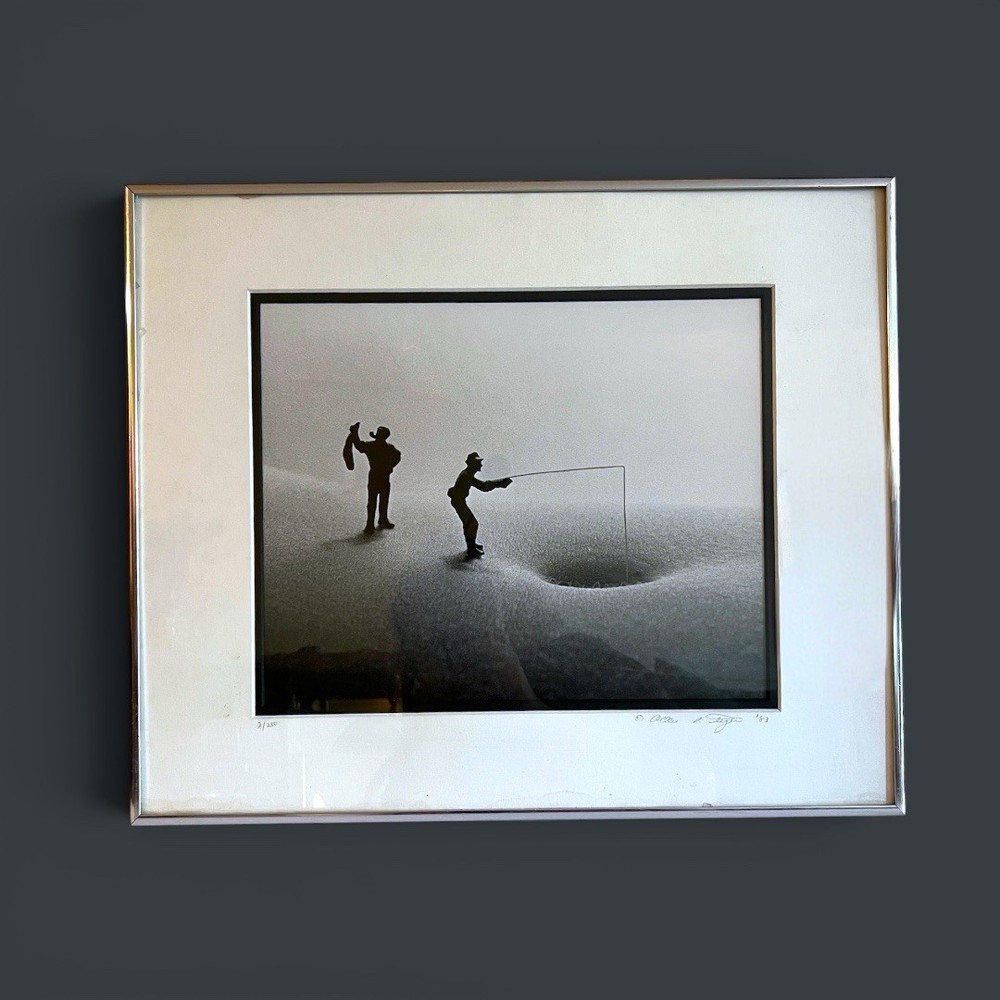 Allan I Teger Signed Framed Photograph Bodyscapes 3/250 1983 Surreal Art 20×16