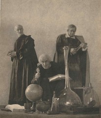 William Mortensen»Fraternal Practices»(also known as»The Three Alchemists») 1926