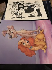 Vintage Lot Of Cartooon Fan Mail Souvenirs, Postcards, Photos Etc Snoopy Etc