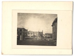 Photograph Oppau, fire brigade operation 1921 after explosion of the nitrogen factory