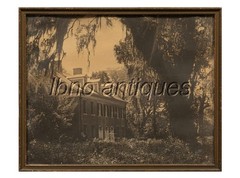 SHADOWS-ON-THE-TECHE. PAIR OF LG GELATIN SILVER PRINTS . MARTIN/NEW IBERIA / LA
