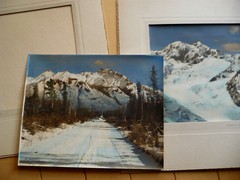 REUEL GRIFFIN, Fairbanks ALASKA PHOTOGRAPH tinted McKINLEY MATANUSKA VALLEY