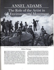A Tribute To Ansel Adams (Softcover) From The Wilderness Society Book