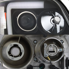 – for 1997-2003 Ford F150 97-02 Expedition Truck Tube Bar Projector Headlights D