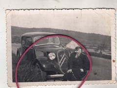 PHOTO PHOTO CAR AUTOMOBILES CITROEN 11 TRACTION