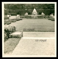 Baden Baden 1968 – Fountain in the Patron Facility – 1960s – Photo 9x9cm