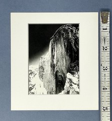 Ansel Adams Gallery Show Announcement Card – Monolith Half-Dome Yosemite Valley