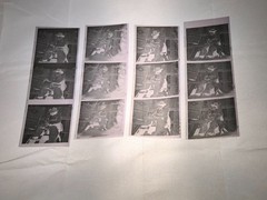 NEWLY FOUND Hendrickson PHOTO Contact Sheet Proof & Negs JUST A COWBOY & HIS DOG
