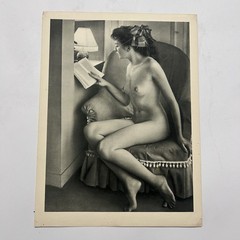 Vintage 20th Century Female Art Nude Photography Print BN Reading 20×30