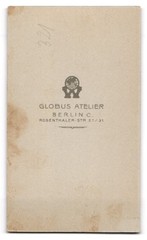 Photography Atelier Globus, Berlin, Rosenthaler-Str. 27-31, Young Lady in Blouse