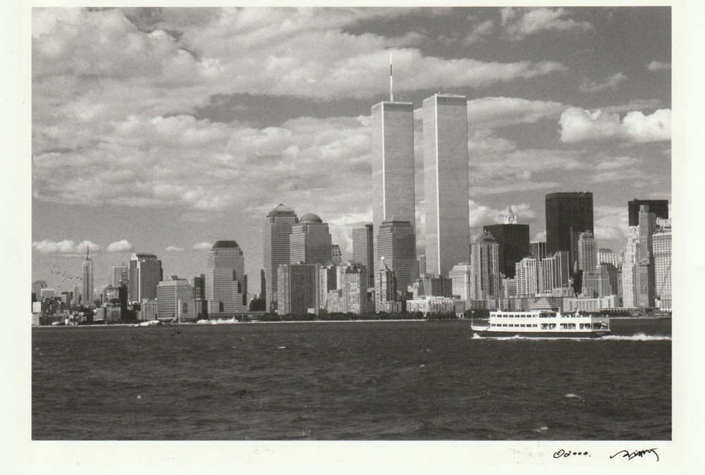 World Trade Center Twin Towers NYC B&W Original Photograph (2000) – Studio 500