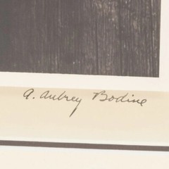 A. Aubrey Bodine American Silver Gelatin Photo Exhibited Maryland Baltimore