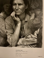 “MIGRANT MOTHER” Art Photo Print by DOROTHEA LANGE B&W Great Depression America