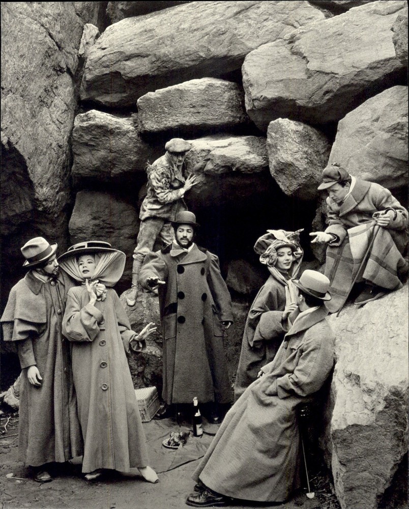 1985 1952 George Platt Lynes New York City Ballet Picnic at Tintagel Art Photo