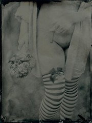 Original ART Nude COLLODION WETPLATE 18x24cm (8×10″) 017