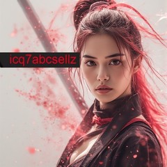 Digital Image – Wallpaper Background Art – Warrior with Pink Highlights