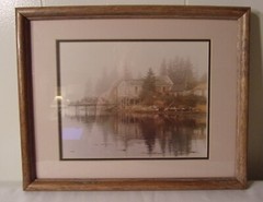 Vintage Framed – John Gavrilis Photography – Maine Bar Harbor – Signed